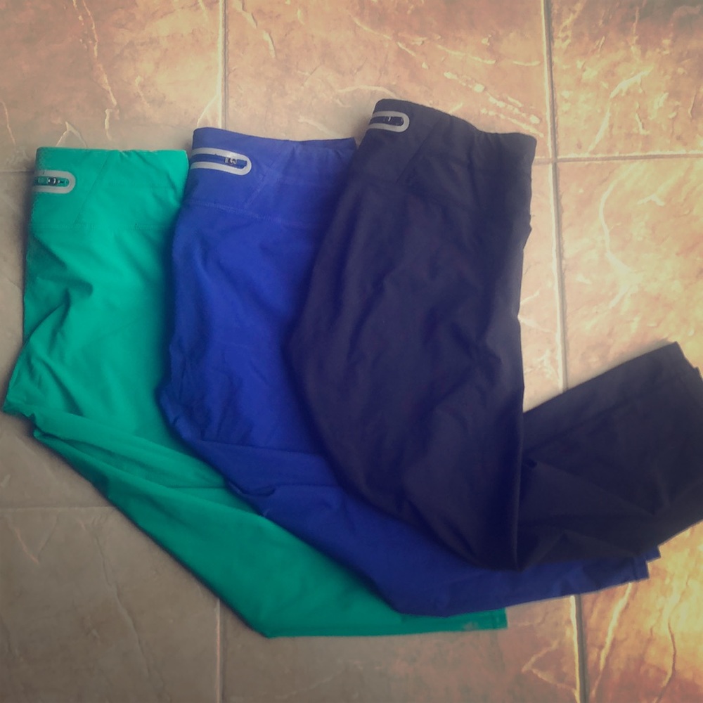 Athleta Sonar Capris Bundle! All size small!